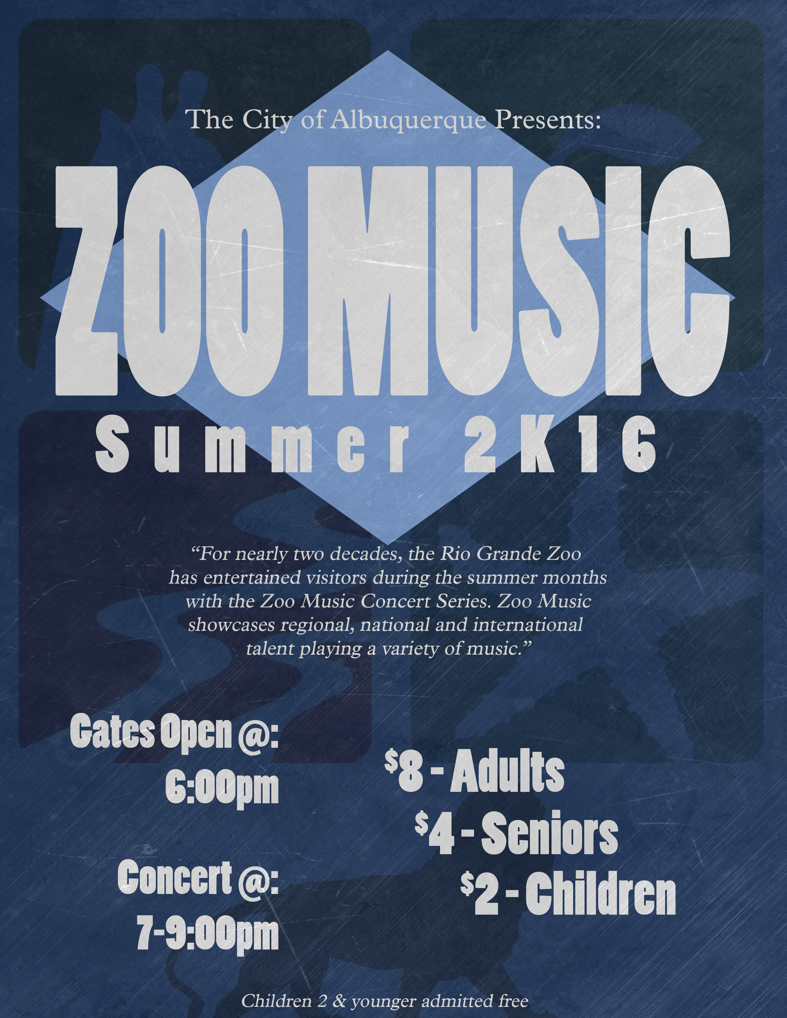 Zoo Music Flyer