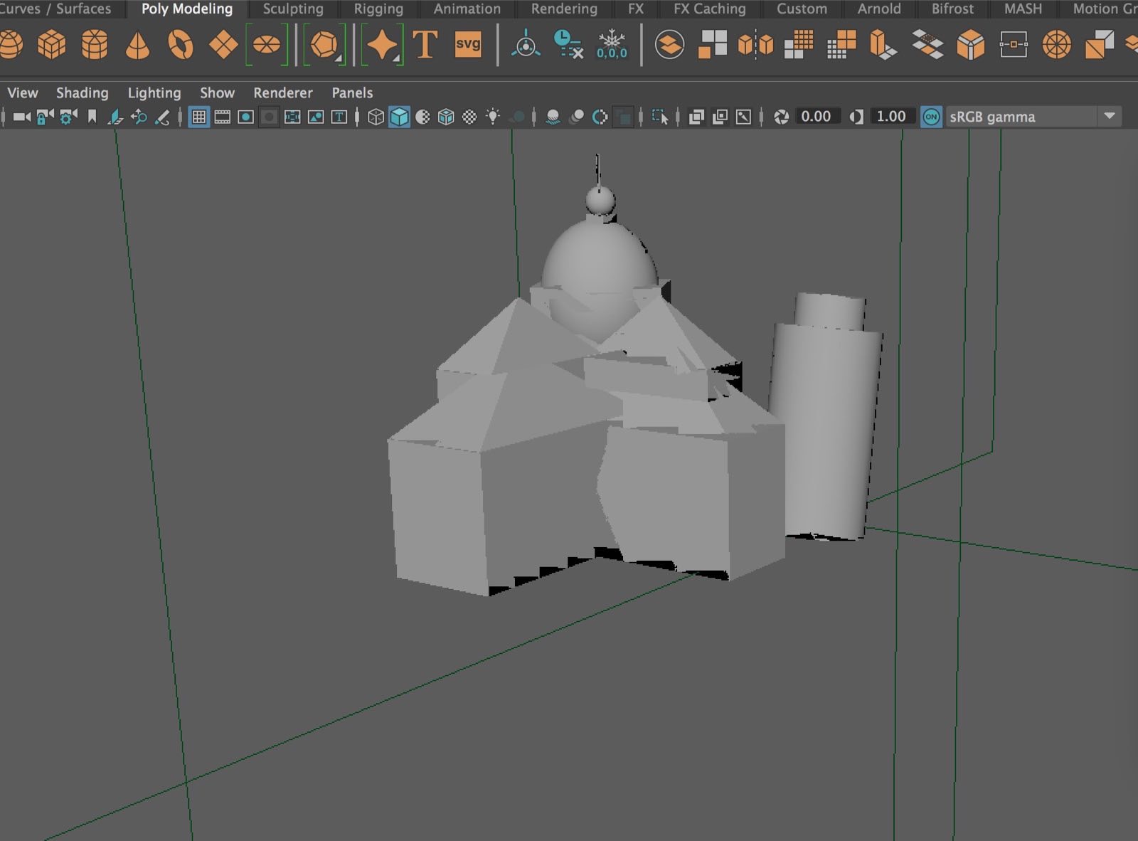 3D modeling _ The Tower of Pisa