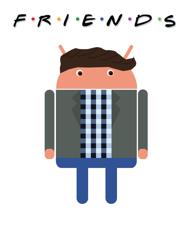 Android Logo - David Schwimmer