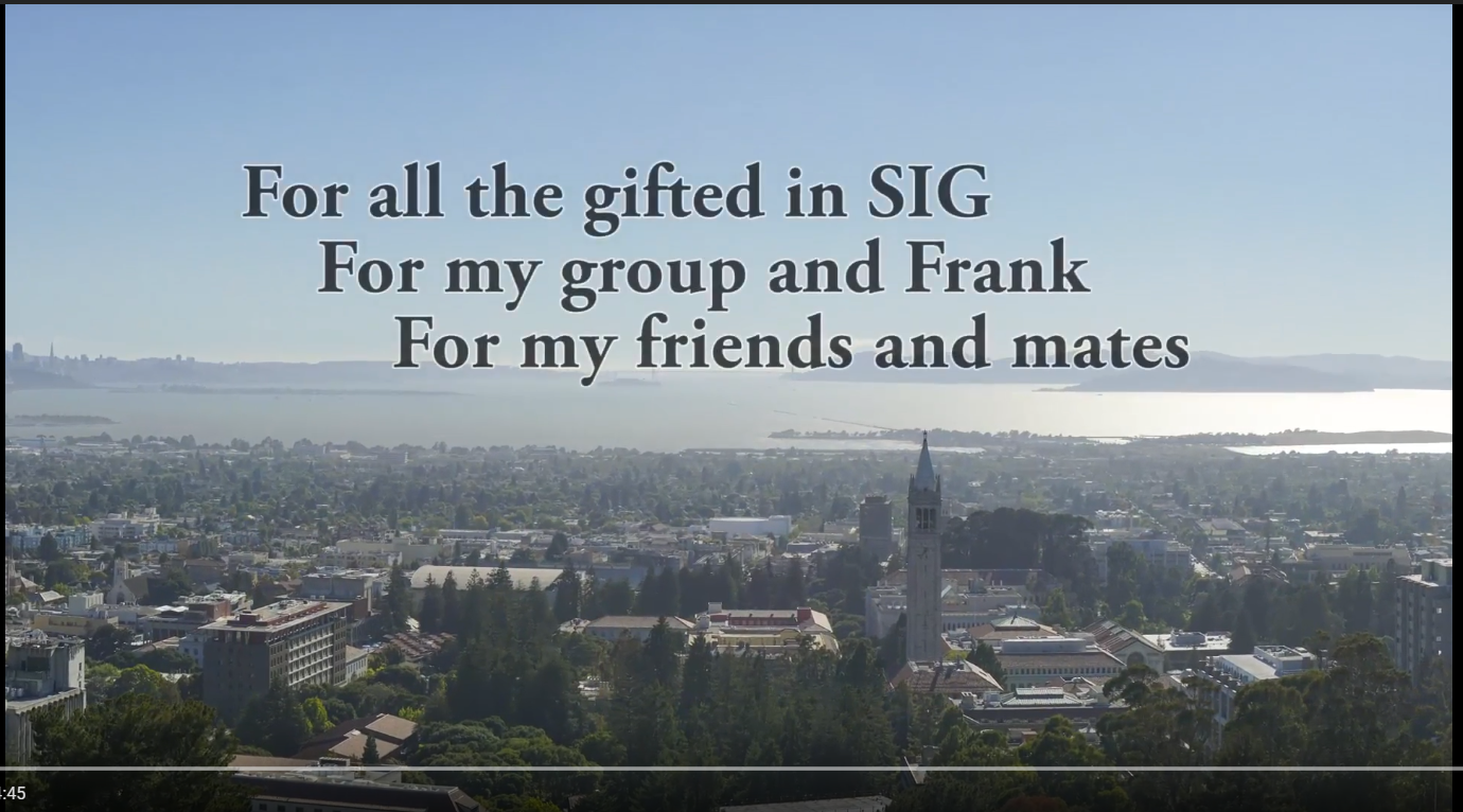 Video of my own experience in SIG summer camp