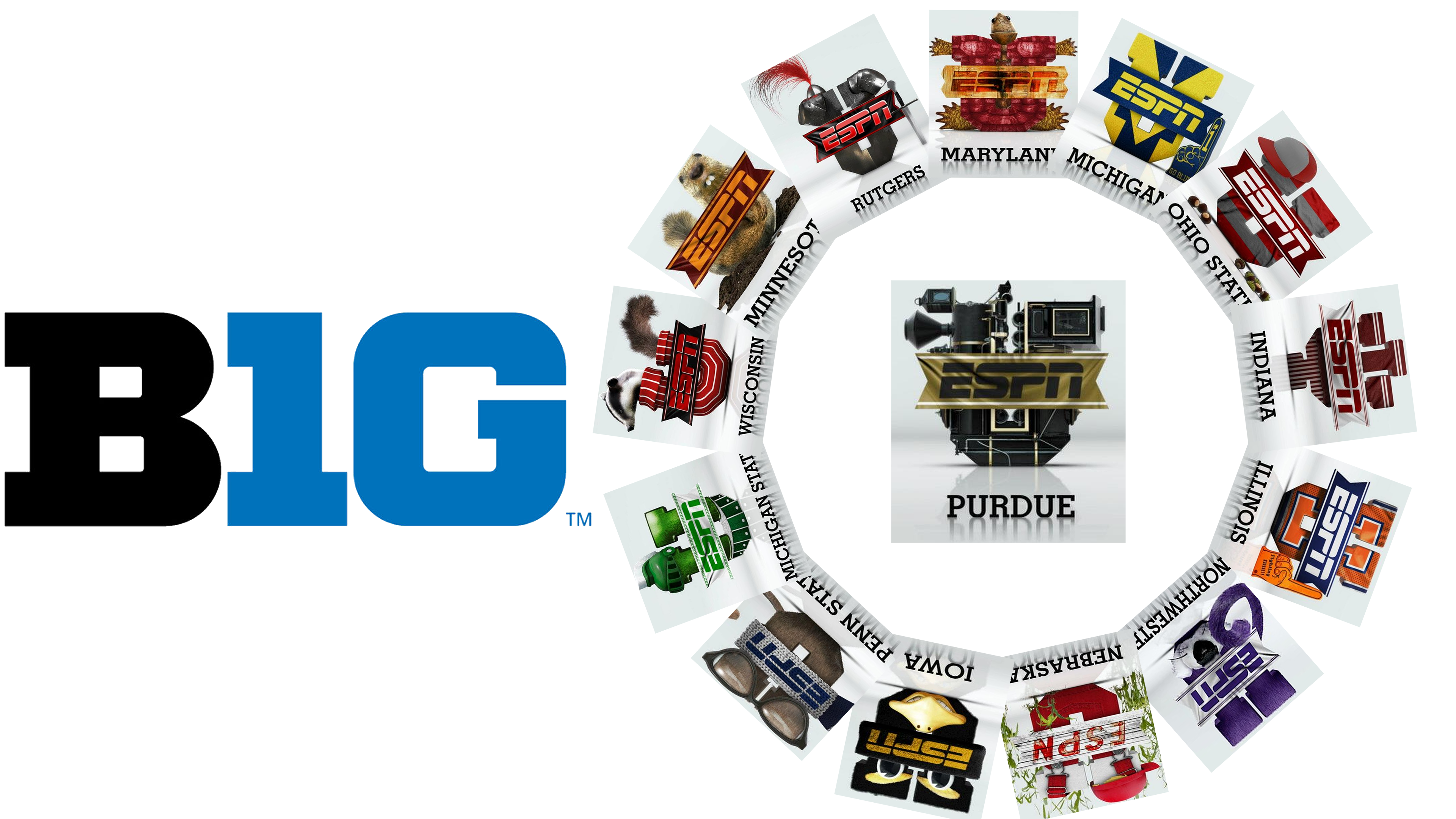 Big Ten Combination Logo